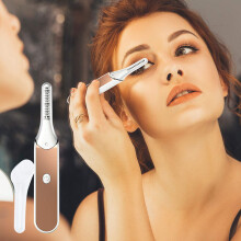 Eyelash Enhancer, Heated Eyelash Curlers, Quick Heating For Natural Long Lasting Curling, With Temperature Options And Skin-friendly Silicone