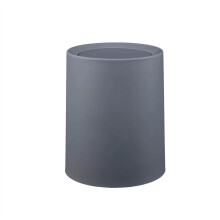 Large Flip Lid Trash Can with AutoClosing and AntiSlip Base for Kitchen Home Office