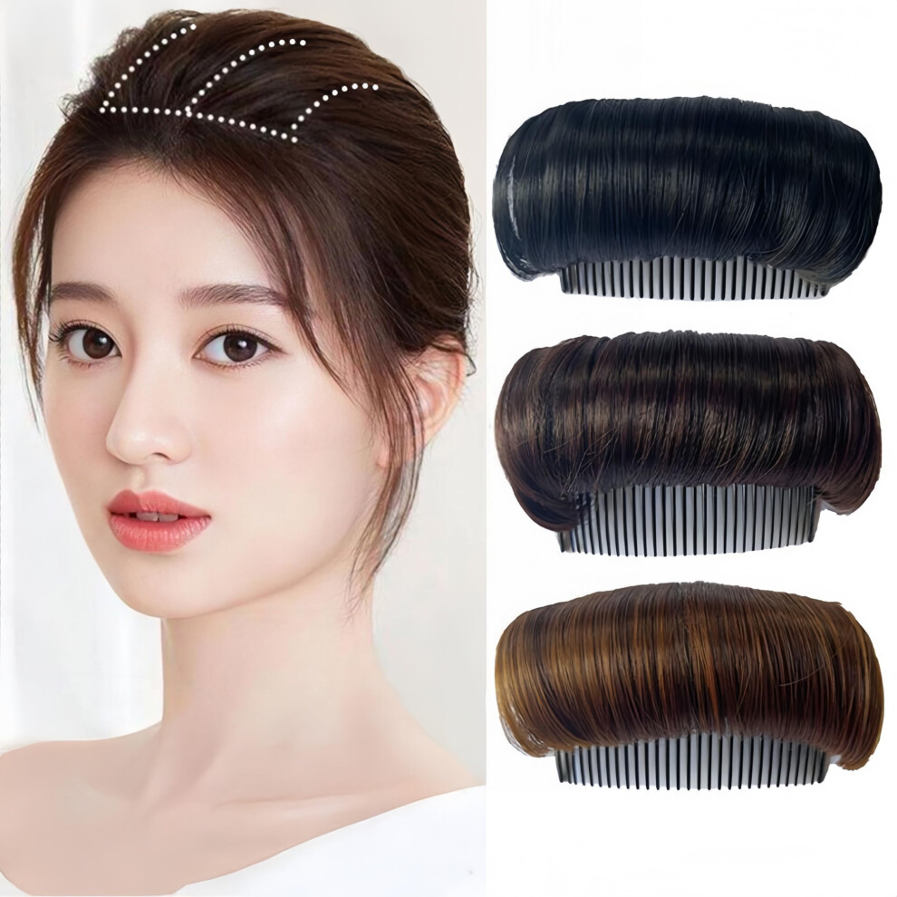 Hair Volume Inserts  3pcs Invisible Volumizing Pads for Women, Secure NoPin Updo Styling Tool