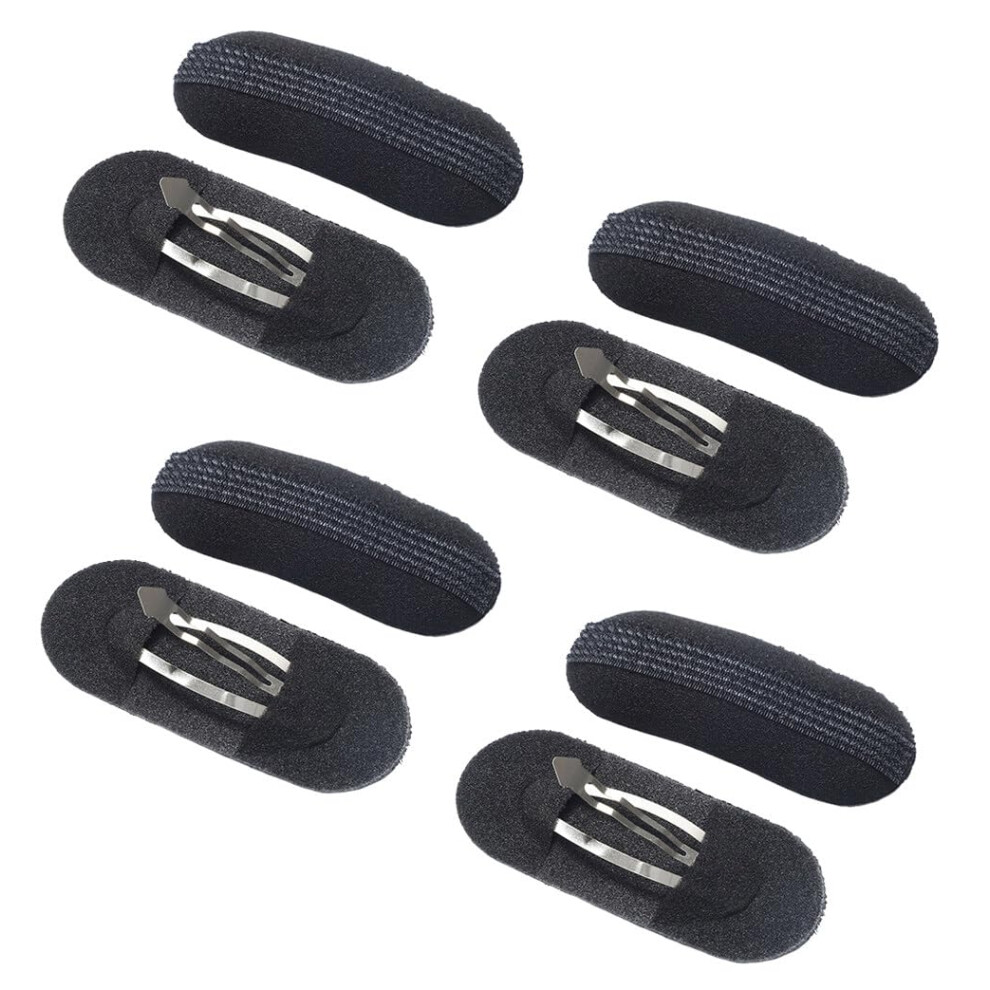 Black Hair Volume Insert Set With Hair Bump Clip For Invisible Beehive Updo Styling And Padding