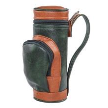 Golf Cigar Case With Humidifier For Cigar Tubes And Boxes Travel Friendly Stylish And Functional