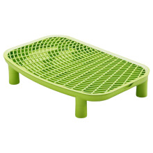 Oversized Puss Trash Tray Mat Traps Wander Grains-Green