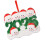 Customizable Snowman Pendant Christmas Decoration-Style5 1