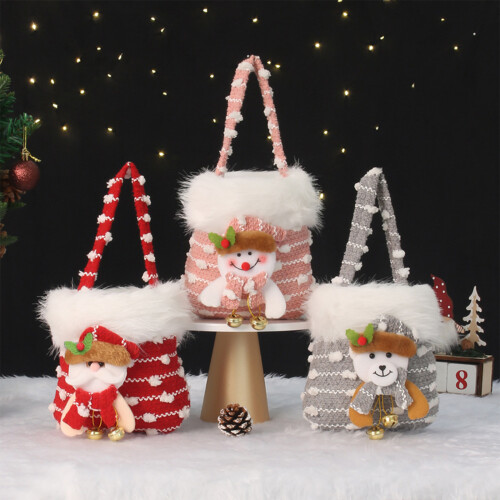 Christmas Holiday Pouch Reusable Storage For Chocolate Candy-2 1