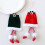 Fanciful Christmas Substitute Legs Suspended Deck-Ink green 7
