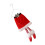 Christmas Substitute Legs Fabric Decoration Multiple-Red 1