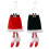 Christmas Substitute Legs Fabric Decoration Multiple-Red 2