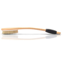 Body Exfoliator Bath Brush, Fatigue Relief Dry Brushing Massage Beads Long Wooden Handle Disinfectant Bristles for Shower, Slip-resistant Design