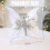 Multipurpose Christmas Tree Butterfly Deck Soft-Silver white 3