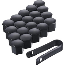 Tapas protectoras antipolvo de fácil instalación, cubiertas antirrobo para tuercas de rueda de coche, tapas universales para tuercas de rueda y