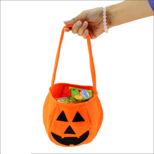 Μπομπονιέρα για πάρτι Halloween, εξατομικεύσιμη τσάντα δώρου με κεντημένα θεματικά 2