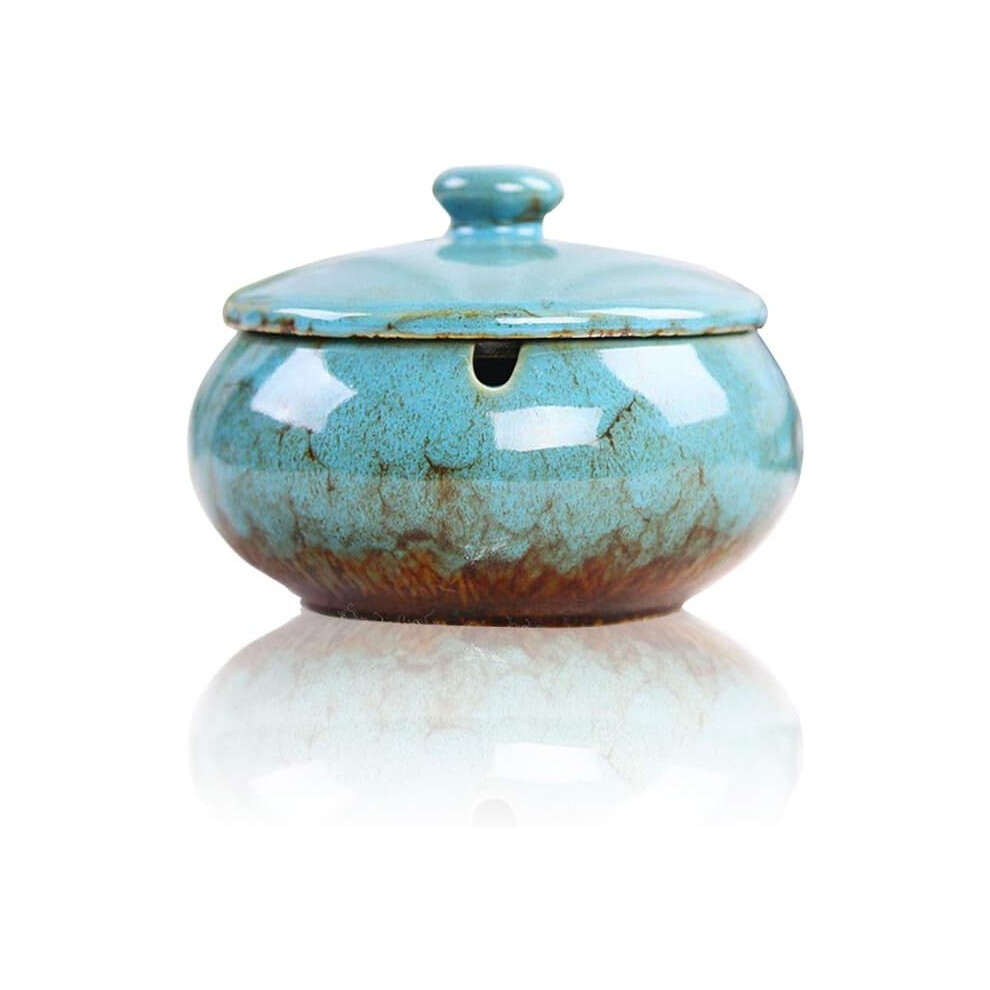 Rainproof Fancy Ash Tray, With Smooth Cigarette Grooves And Non-Skid Base, Handcrafted For Unmatched Quality, Perfect For Bars Or Outdoor Entertaining-image-OPC-PNR7KNB-NEW