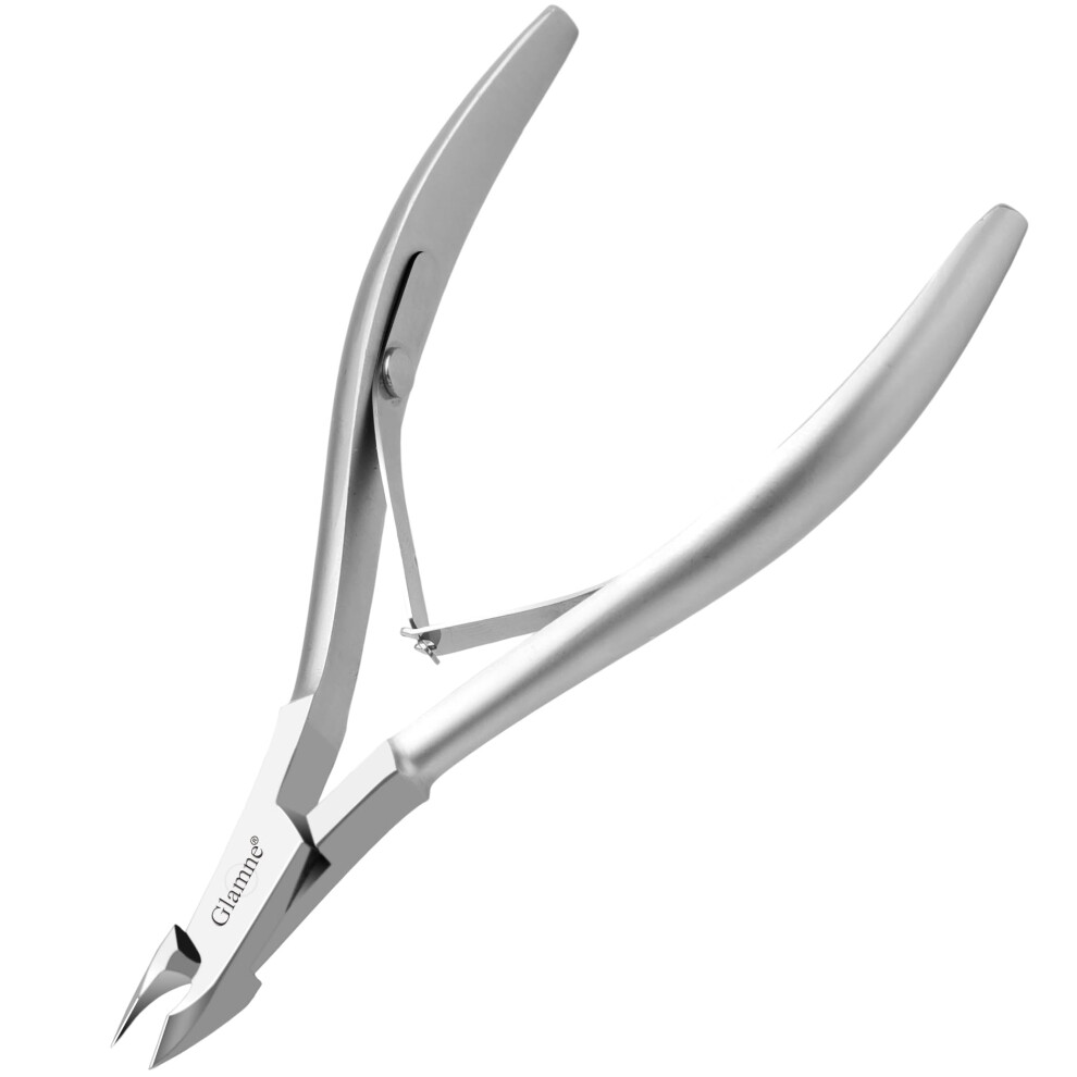 Professional Stainless Steel Cuticle Nipper with Ultra Sharp Blades for Manicure and Pedicure
