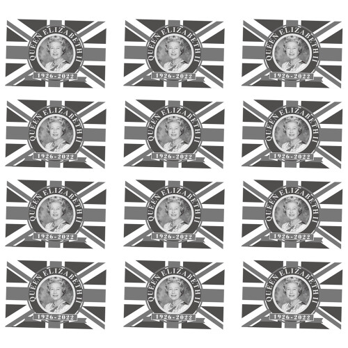 Πολυεστερικό υλικό για προμήθειες Union Jack, αδιάβροχη σημαία κήπου με κυματιστή