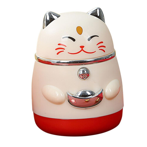 Cute Cat Toothpick Holder Dispenser for Kitchen Fun Decor Compact Container for Toothpicks
