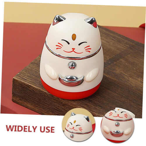 Cute Cat Toothpick Holder Dispenser for Kitchen Fun Decor Compact Container for Toothpicks 1