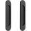 Black Modern Style Flush Pulls For Closet Door, Durable Material Self-Adhesive Pull Handles, Perfect For Interior Design 1