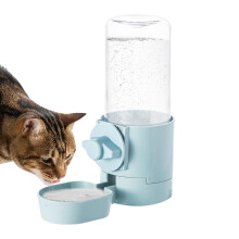 Dog Water Dispenser Automatic Puppy Waterer Suspension Pet Water Dispenser For Apartment Cats And Dogs Blue Model B
