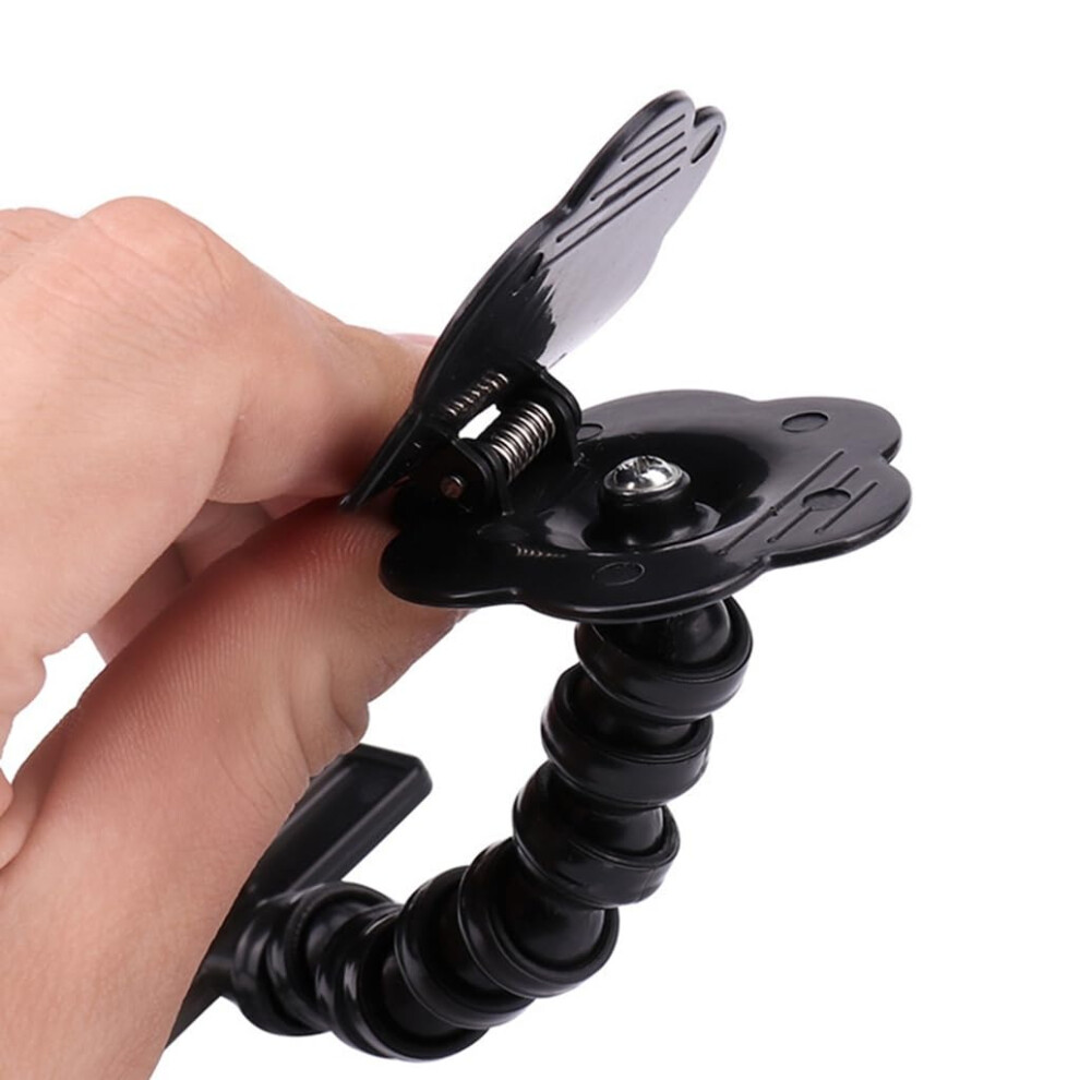 Dog Treat Attachment Clip For Pet Selfie Stick - Portable Photography Accessory For Creative Pet Interaction Black 9119770721686