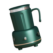 USB Drink Cooler and Warmer with Rapid Cooling Heating, Stainless Steel Cup for Office Green