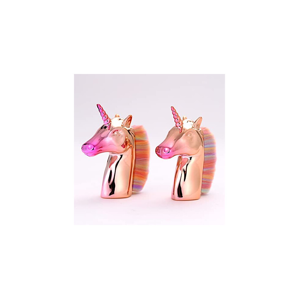 Glamorous Unicorn Makeup Brush, Powder Foundation, Blush, Contour, Manicure, Finger Nail Brush, Toe Pedicure Brush, Rainbow Horse Big Brush For Face
