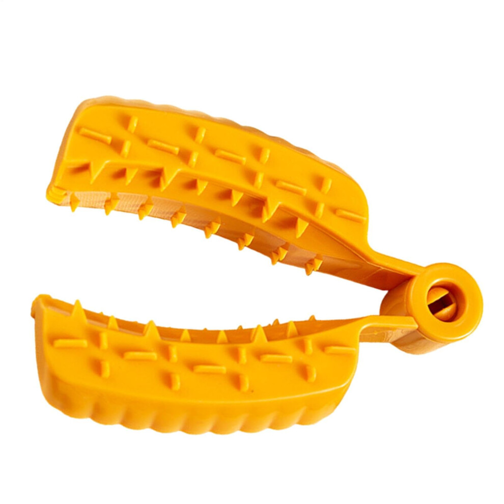 Yellow Finger Protector For Cutting Vegetables Non Slip Finger Guard Hand Guard Vegetable Cutter Guard Food Slicer Guard