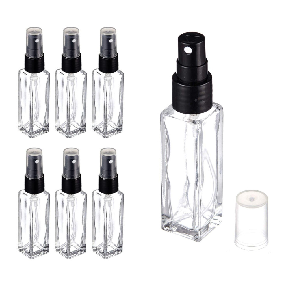 8ml Glass Perfume Spray Bottle Set of 12, Travel Refillable Fragrance Atomizer for Custom Scents