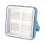Rechargeable Solar Work Light Led Portable Emergency Lighting With Adjustable Brightness Waterproof & Durable Design Multi Functional Usage For Campin 2