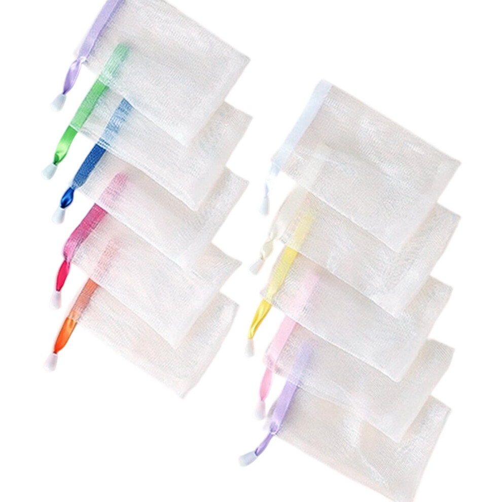 Bath Sponge and Soap Net with Quick Rich Lather Gentle Skin Care for Elderly and Kids