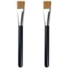 Square Foundation Brush for Liquid and Cream Makeup, Flat Face Makeup Brush with Vegan Soft Bristles