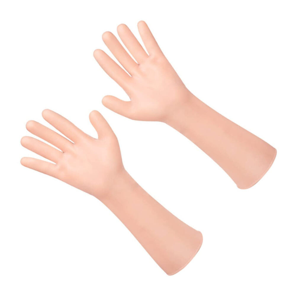 Moisturizing Gloves for Dry Cracked Hands with Deep Hydration Gel, Reusable Overnight Hand Care