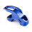 Motorcycle Helmet Hook CNC Aluminum Handlebar Holder Red SpaceSaving MultiHelmet Compatibility 5