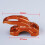 Motorcycle Helmet Hook CNC Aluminum Handlebar Holder Red SpaceSaving MultiHelmet Compatibility 3