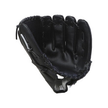 Baseball Gloves For Children And Adults, PU Leather, Thickened Lightweight, Catcher Mitt, Black, Size 10.5