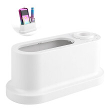 Nail Drill Holder with 8 Bit Slots, Durable Organizer for Professional Manicure and Salon Use
