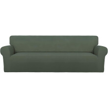 Sofabezug-Set zum Schutz von Sofas, elastische, einfarbige, rutschfeste Sofabezüge für Zweisitzer-Sofas, formbeständig, dehnbar, strapazierfähig