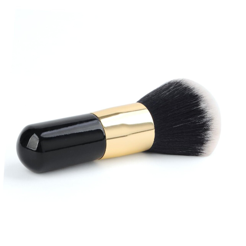 Foundation Brush Flat Makeup Brush for Liquid and Cream Application Black Beauty Tool Set