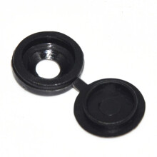 Tampas de parafuso de plástico para persianas, capas de encaixe de parafuso dobráveis para armários e guarda-roupas, tampas de parafuso