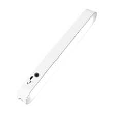 Oplaadbare magnetische lichtbalk, verstelbare lichthoek voor slaapkamer, badkamer, toilet, trap, keuken, hal (helderheid en kleurtemperatuur)