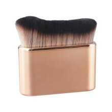 Self Tanner Brush for Face and Body with Soft Bristles, Flawless Coverage, Rose Gold Applicator