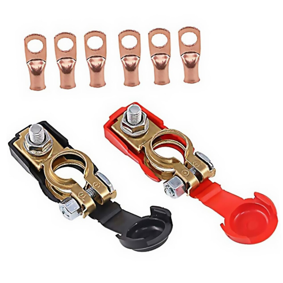 Car Battery Terminal Connector Clamp Zinc Alloy Quick Release Positive And Negative Conductivity 9119770725004