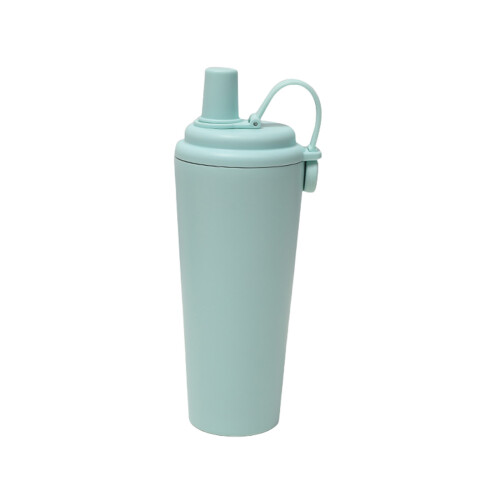304 Nonrust Steel Magnetic Handle Water Bottle 710ml-Green