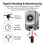 For Flashforge Adventurer 5/5M Pro Hotend Kit - High-Performance Ceramic Nozzle, Quick-Detachable, 0.4MM 8