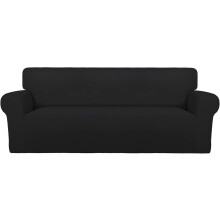 Sofabezug-Set zum Schutz von Sofas, elastische, einfarbige, rutschfeste Sofabezüge für Zweisitzer-Sofas, formbeständig, dehnbar, strapazierfähig