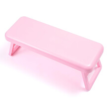 Nail Arm Rest Cushion for Manicure with Comfortable Hand Support and Non‑Slip Base Pink