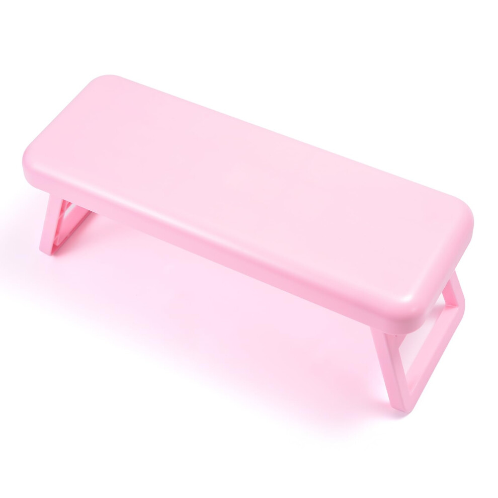 Pink Nail Arm Rest Cushion For Manicure With Comfortable Hand Support And NonâSlip Base