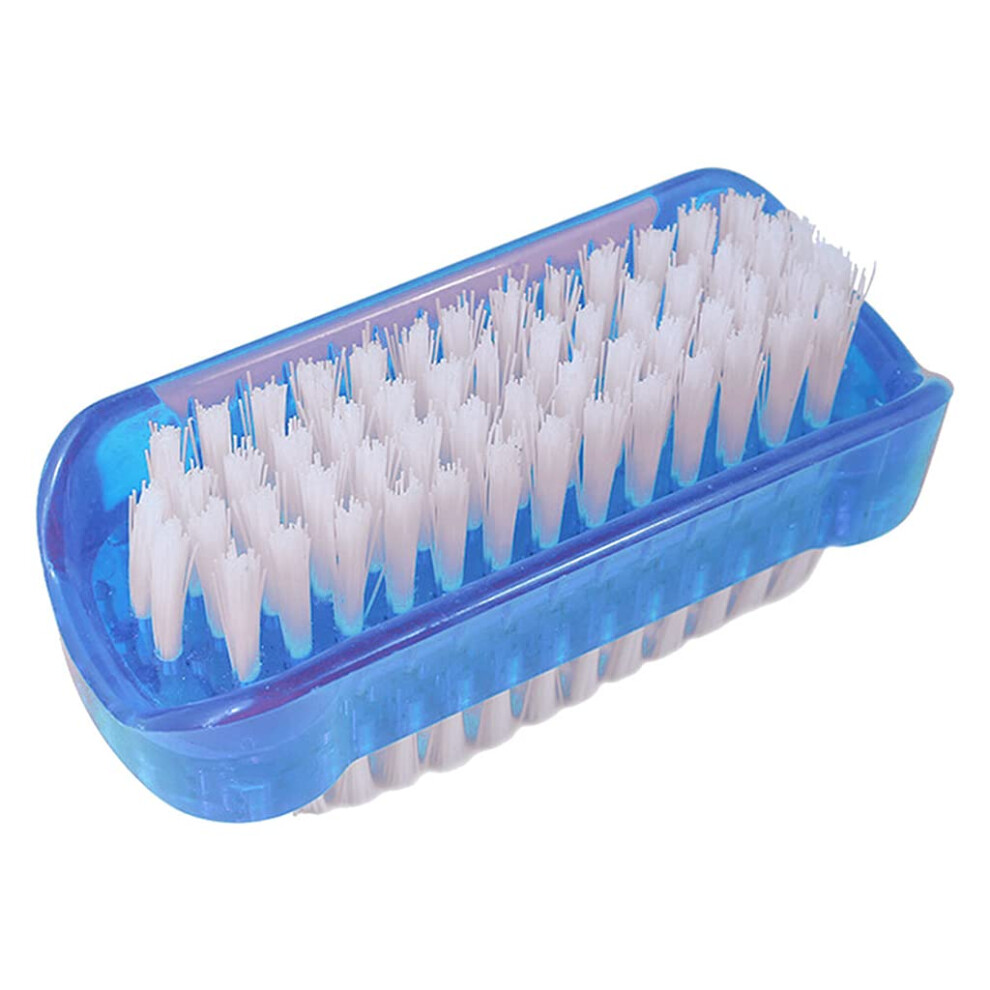 Dual Sided Nail Cleaning Brush with Soft Bristles for Fingernails and Toenails Men Women Kids