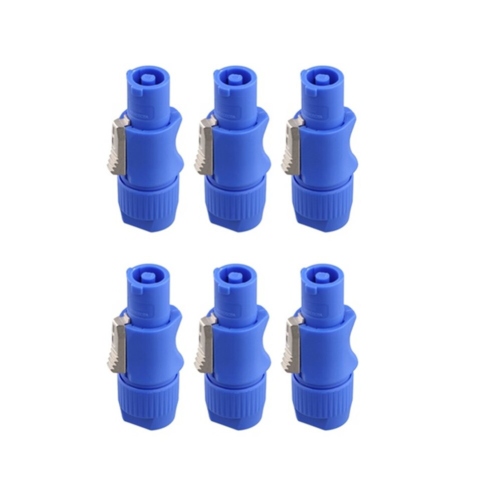 6Pcs 3 Pin Male Powercon Connector Signal Input Jack For Beam Stage Power Light 6133869977139