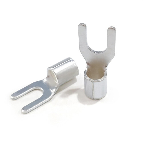 10PCS UT108 Red Copper U Lug Wire Connector Electrical Crimp Terminal for Secure Connection 2