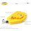 Spring Balancer Retractable Tool Holder 1.4m Long, 0.62.0kg Capacity, Wire Rope, Hook, Yellow 5